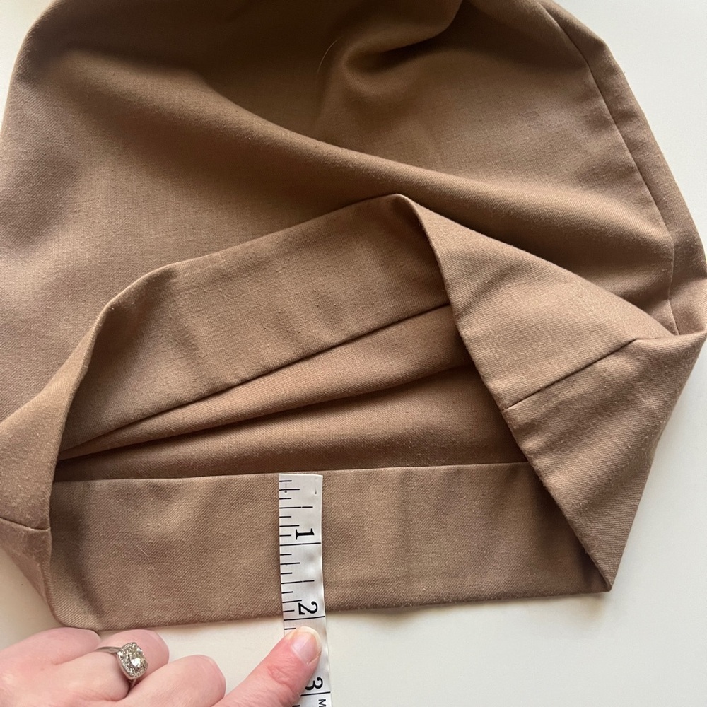 The Limited Cassidy Fit Mid-Rise Tan Boot Cut Pants - Picture 10 of 12